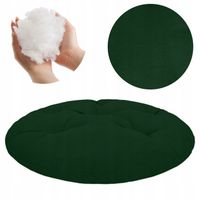 OKRĄGŁA PODUSZKA OGRODOWA 60 CM SIEDZISKO NA FOTEL MEBLE HUŚTAWKĘ OGRODOWĄ