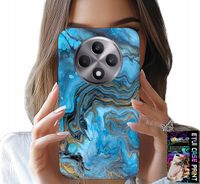 ETUI DO OPPO RENO12 F / 12FS 5G - MARMURKOWE WZORY OBUDOWA CASE + FOLIA