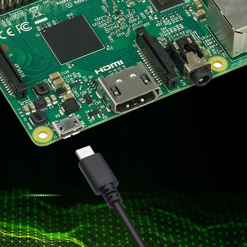 Qoltec Ładowarka Super FAST PD do Raspberry PI 4 USB-C 15W 5V 3A Czarna na Arena.pl