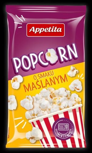 Appetita Popcorn o smaku maślanym 90 g na Arena.pl