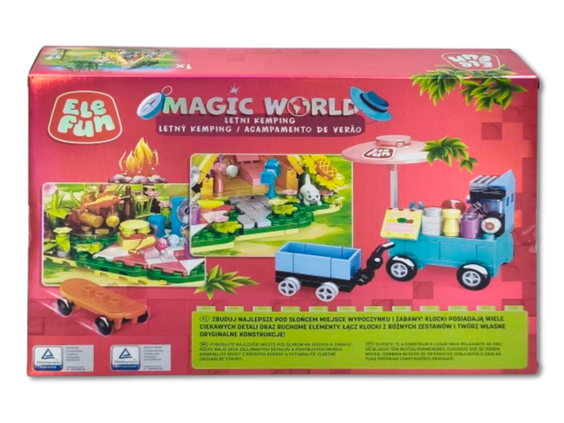 Klocki Elefun Magic World Letni Kemping 11831 zdjęcie 8