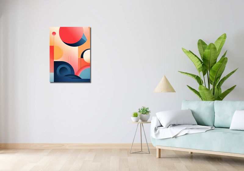 Obraz 50x70cm Geometryczne Marzenia zdjęcie 2