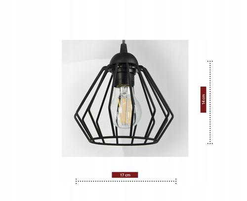 Lampa Ścienna Kinkiet Loft Druciany Ruchomy LED na Arena.pl