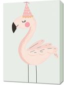 Obraz 50x70cm Wzory dla Dzieci, Dziewczynki Do Pokoju - Flaming