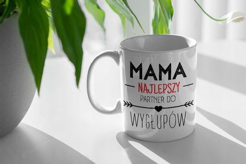Kubek Prezent Dla Mamy Matki Partner Do Wykłupów Z Nadrukiem Ze Zdjęciem na Arena.pl