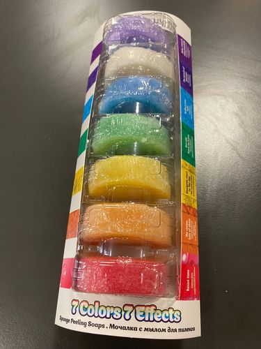 Hürrem Sultan - zestaw mydełek z gąbką 7 Kolorów 7 Efektów na Arena.pl