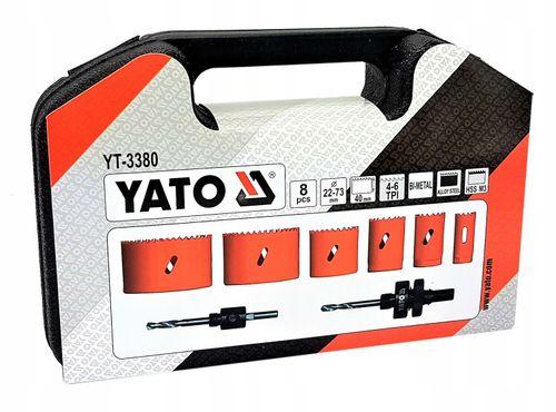 Zestaw otwornic YATO YT-3380 na Arena.pl