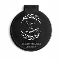 LUSTERKO personalizowane podziękowania dla gości ŚLUB WESELE elegancki wzór