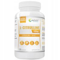 L-CYTRULINA 500mg MIĘŚNIE MEGA DAWKA 99,5% 120 kap