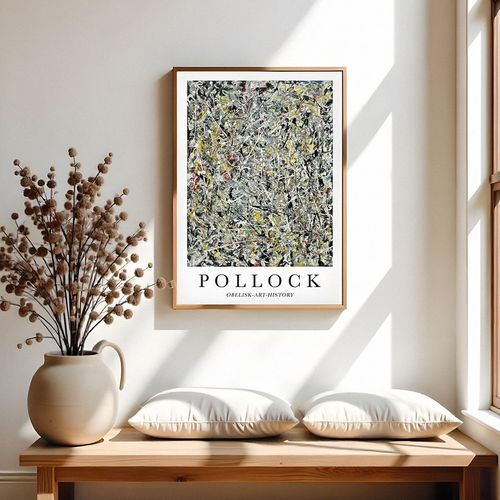 Plakat obelisk art history Pollock 21x29,7 cm A4 na Arena.pl
