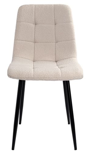 Krzesło boucle DENVER teddy beżowe na Arena.pl