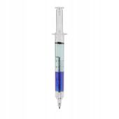 DŁUGOPISY reklamowe STRZYKAWKA z nadrukiem 100szt