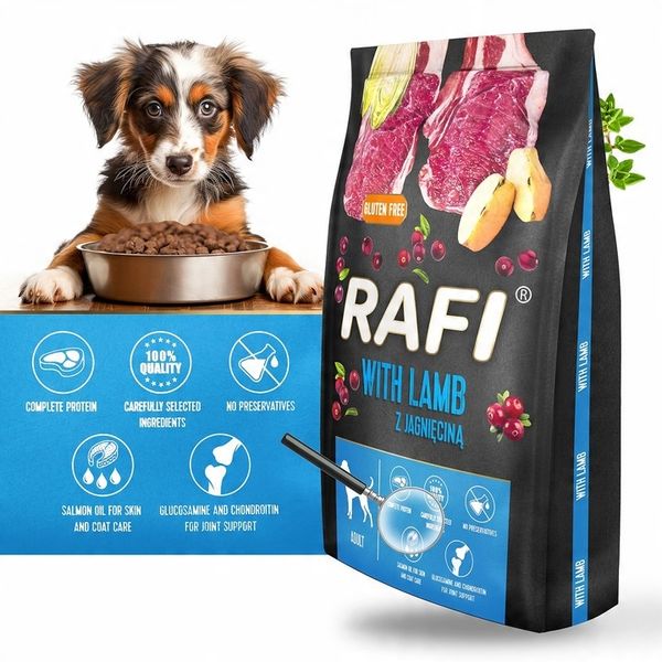 Rafi karma sucha jagnięcina 10 kg zdjęcie 9
