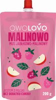 OWOLOVO Mus Malinowo 200g
