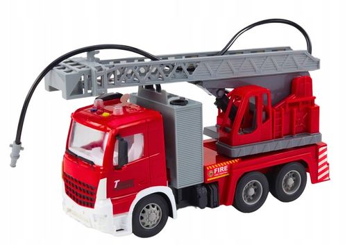 WÓZ STRAŻACKI STRAŻ POŻARNA ZABAWKA POJAZD STRAŻY POŻARNEJ DŹWIĘK + ŚWIATŁA na Arena.pl