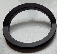 Uchwyt meblowy Schwinn Z072 Nowoczesny Rozstaw w mm - 96, Kolor pokrycia - Czarny struktura