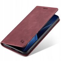 ETUI SKÓRZANE Z KLAPKĄ SKÓRZANE PORTFEL CASE POKROWIEC DO GALAXY S25