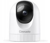 Kamera bezpieczeństwa Cinnado 2K 360° WiFi do wnętrz biały