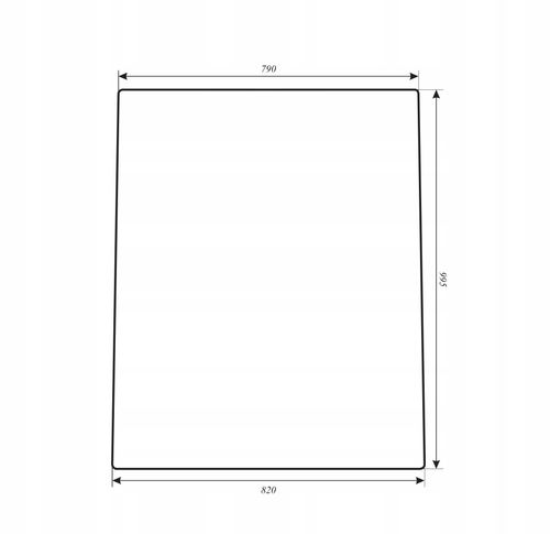 szyba przednia - przód ładowarka teleskopowa Manitou MLT MT MVT na Arena.pl