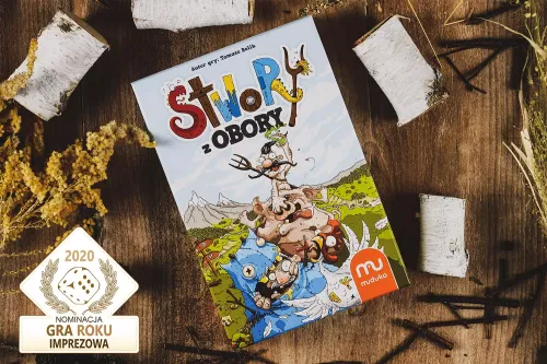 Zabawna strategiczna gra karciana - Stwory z obory - Imprezowa Towarzyska na Arena.pl