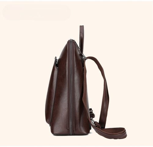 PLECAK SKÓRZANY ZE SKÓRY TOREBKA TORBA DAMSKA A4 POJEMNY ELEGANCKI na Arena.pl