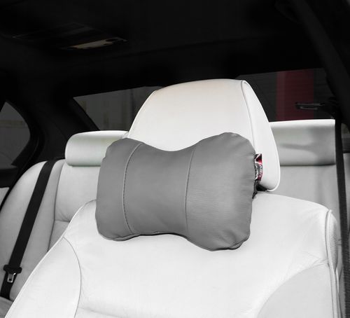 PODUSZKA NA ZAGŁÓWEK DO AUTA POD KARK SKÓRA na Arena.pl