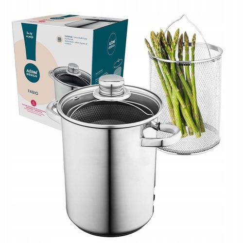 Garnek do gotowania spaghetti makaronu wysoki i SITKO Altom 4L INDUKCJA GAZ na Arena.pl