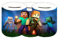 Skarbonka Ceramiczna Minecraft - Nowy Świat