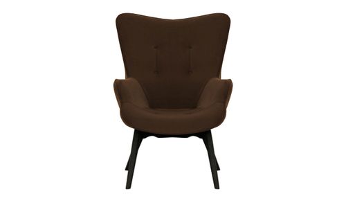 Fotel Ducon Velvet-Kronos 6-czarny na Arena.pl