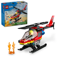 LEGO City Fire Strażacki Helikopter Ratunkowy 60411 – Akcja i Zabawa!