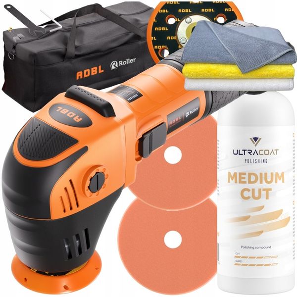 ADBL Roller D12075 Zestaw Maszyna Polerska Pasta Ultracoat Polerka Lakieru zdjęcie 1