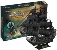 puzzle 3d okręt piracki zemsta królowej anny 0189