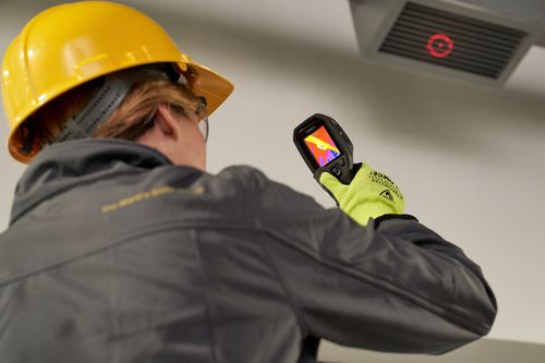 Kamera termowizyjna FLIR pirometr graficzny -25 do 300 stopni 8.7Hz 70mK na Arena.pl