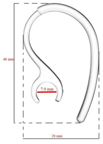 pałąk do Jabra bezbarwny 7.9 mm na Arena.pl