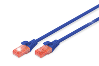 Patchcord DIGITUS UTP kat. 6 5m PVC niebieski
