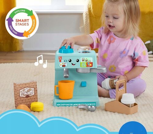 FISHER PRICE EKSPRESS DO KAWY edukacyjna interaktywna zabawka +18 m-cy na Arena.pl