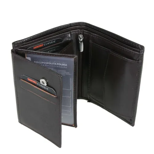 męski skórzany portfel sanchez na Arena.pl