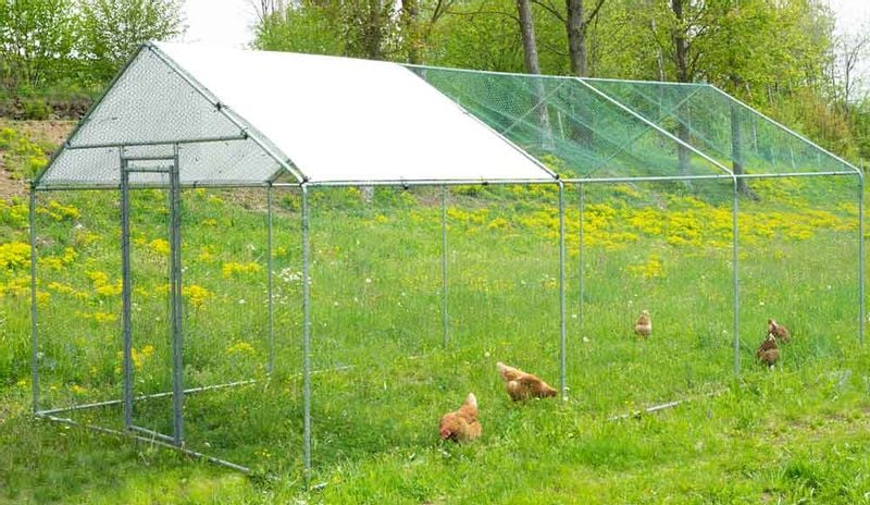 Zagroda klatka dla zwierząt ptactwa kotów ZI-CR362 wybieg woliera siatka zdjęcie 2