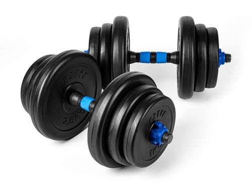 Zestaw hantli bitumicznych 20kg BH020 Bestif na Arena.pl