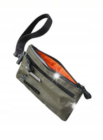 Organizer saszetka Alpaka Zip Clutch - Dark Green