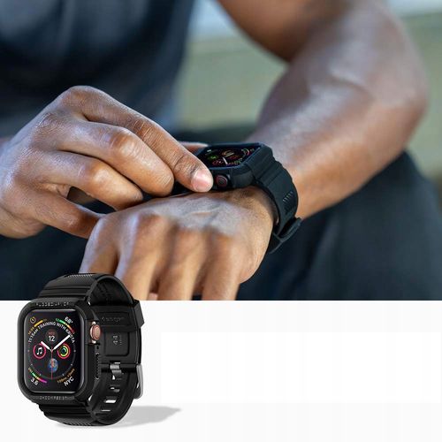 Pasek Spigen Rugged Armor Pro do Apple Watch black na Arena.pl