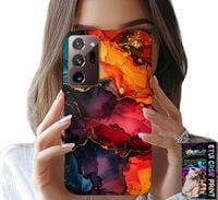 ETUI DO SAMSUNG NOTE 20 ULTRA - KAMIENNE WZORY, OBUDOWA CASE + FOLIA