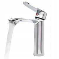 BATERIA UMYWALKOWA STOJĄCA JEDNOUCHWYTOWA STAŁA ŁAZIENKOWA KRAN UMYWALKI