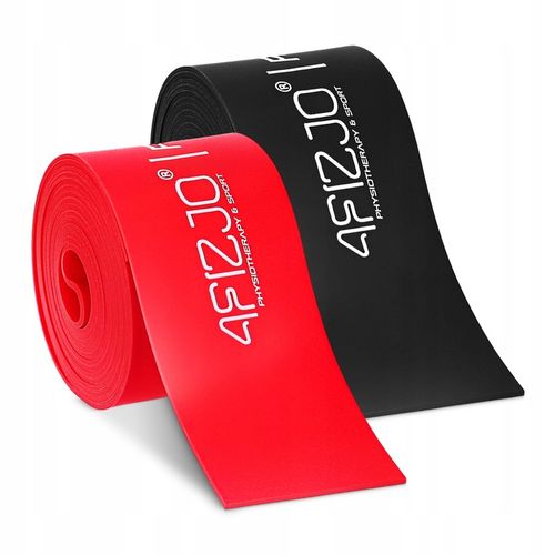 ZESTAW DO FLOSSINGU GUMA FLOSS BAND KOMPRESYJNA GUMA DO REHABILITACJI 2szt. na Arena.pl