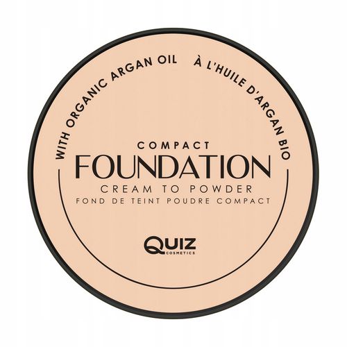 Kremowy Podkład Foundation Compact Quiz Nr.01 na Arena.pl