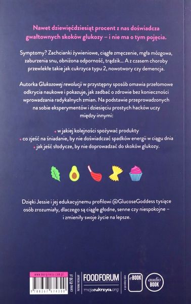 GLUKOZOWA REWOLUCJA - Jessie Inchauspe [KSIĄŻKA] zdjęcie 2
