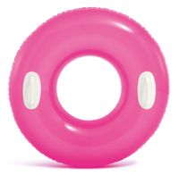 Koło dmuchane do pływania 76cm INTEX 59258 różowe