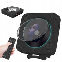 ODTWARZACZ PRZENOŚNY CD GŁOŚNIK BLUETOOTH RADIO MONTOWANY NA ŚCIANIE