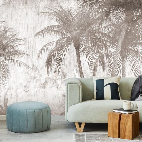 Fototapeta PALMY Las Tropikalny Tekstura Abstrakcja 270cm x 180cm na Arena.pl
