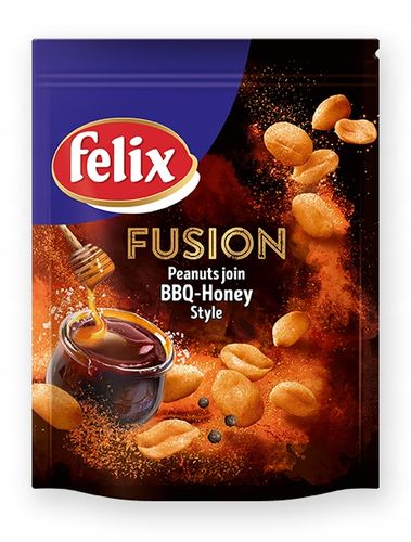 Felix FUSION Orzeszki Ziemne Smażone BBQ Z MIODEM 150G na Arena.pl